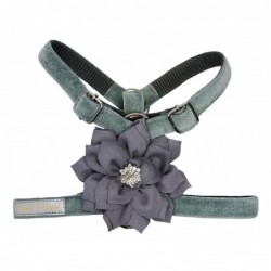Harness Guard Floral Gray