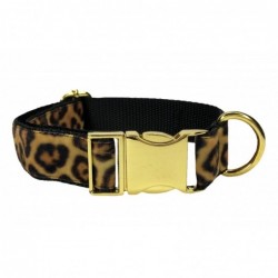 Collar Leopard Velvet