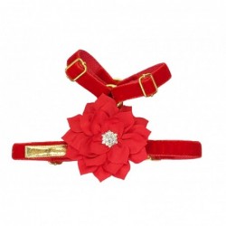 Harness Guard Floral Red