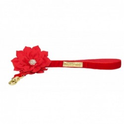 Leash Red Floral